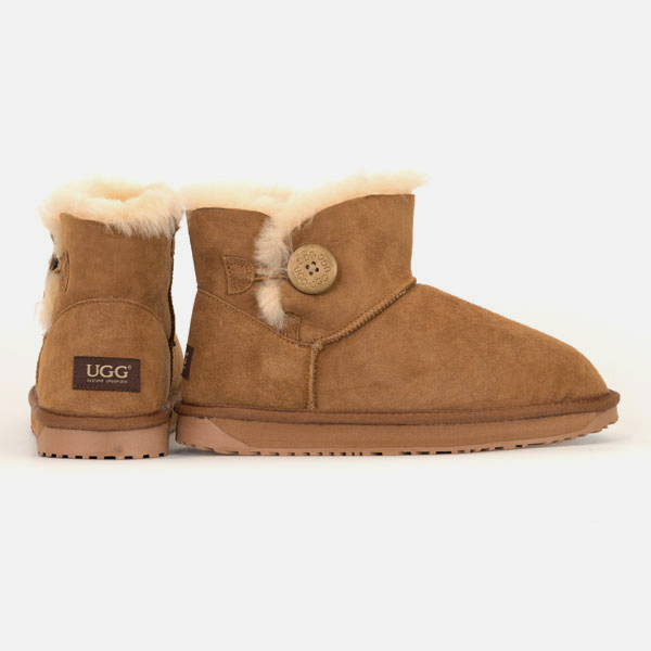 One Button Ankle UGG Boot | UTK
